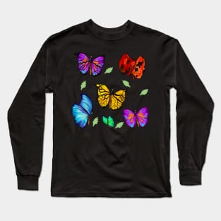 Butterfly pattern pack set Long Sleeve T-Shirt